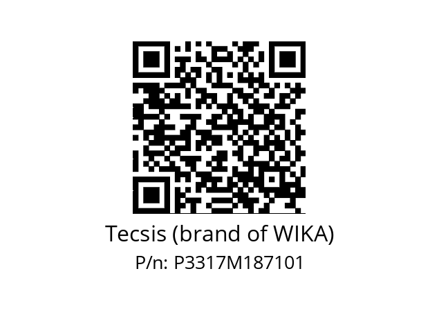   Tecsis (brand of WIKA) P3317M187101