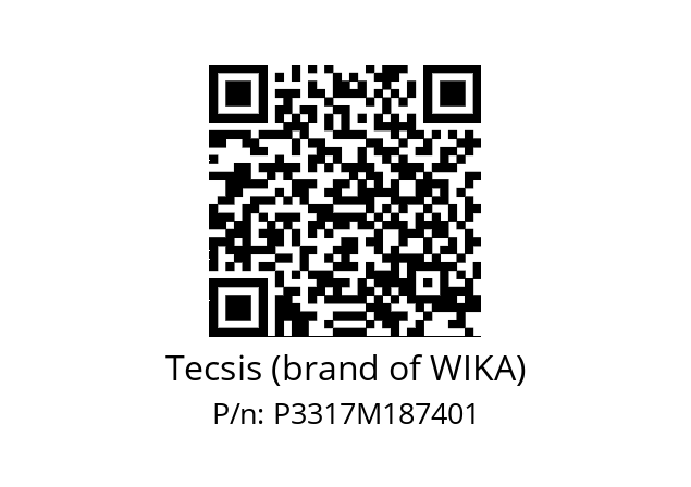   Tecsis (brand of WIKA) P3317M187401