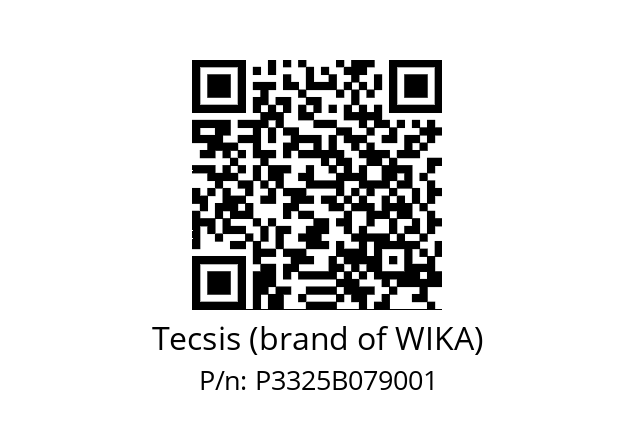   Tecsis (brand of WIKA) P3325B079001