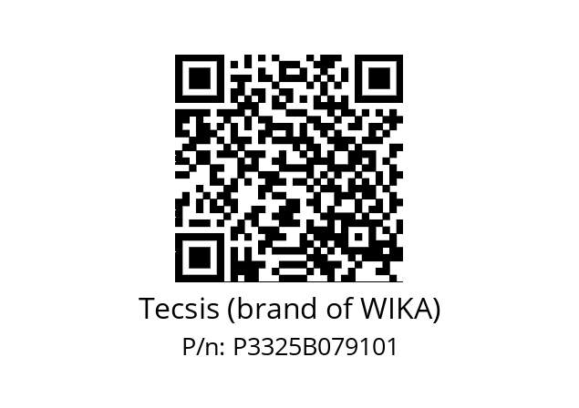   Tecsis (brand of WIKA) P3325B079101