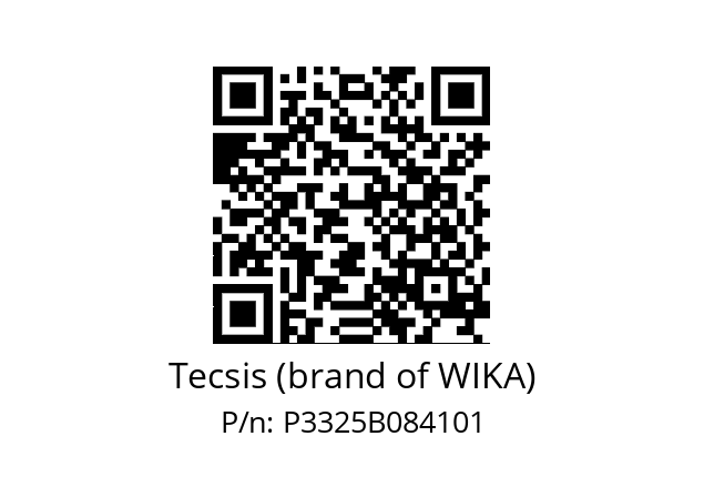   Tecsis (brand of WIKA) P3325B084101