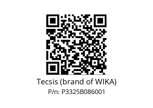   Tecsis (brand of WIKA) P3325B086001