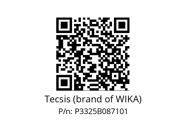   Tecsis (brand of WIKA) P3325B087101