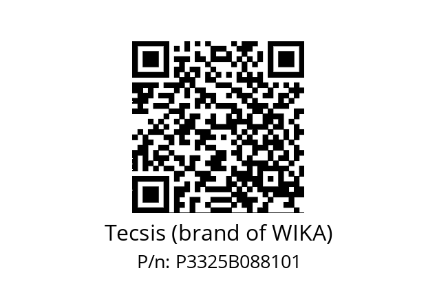   Tecsis (brand of WIKA) P3325B088101