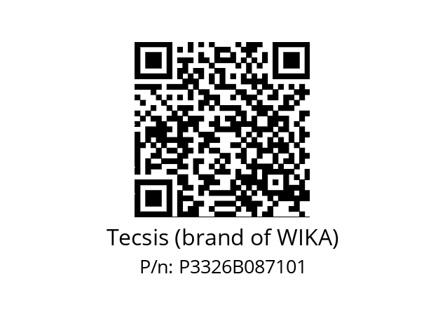   Tecsis (brand of WIKA) P3326B087101