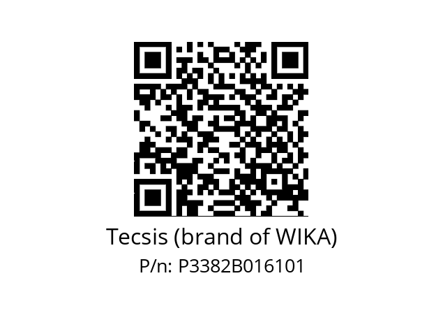   Tecsis (brand of WIKA) P3382B016101