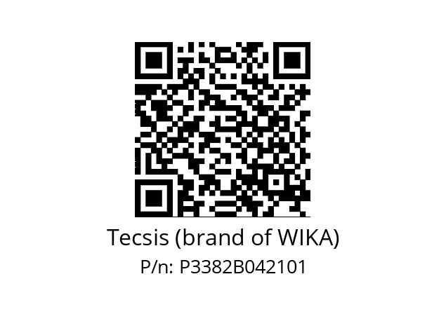   Tecsis (brand of WIKA) P3382B042101