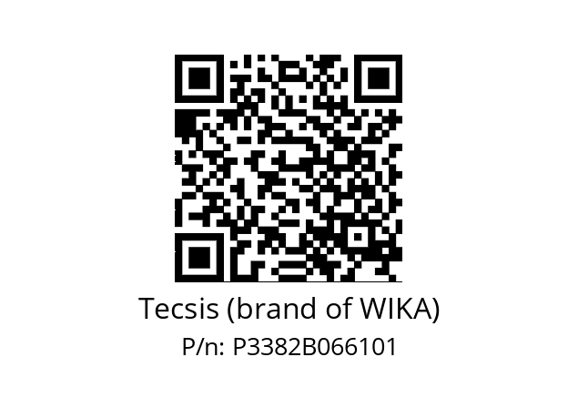   Tecsis (brand of WIKA) P3382B066101