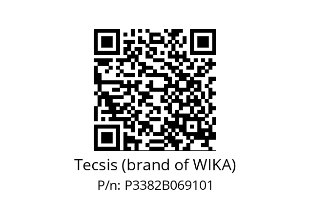   Tecsis (brand of WIKA) P3382B069101