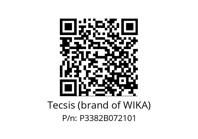   Tecsis (brand of WIKA) P3382B072101