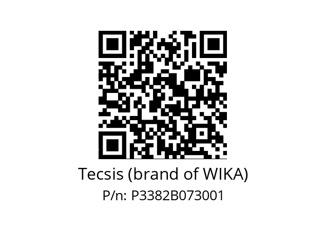   Tecsis (brand of WIKA) P3382B073001