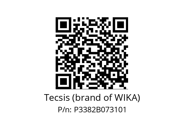   Tecsis (brand of WIKA) P3382B073101