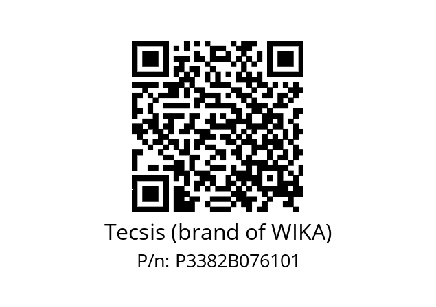   Tecsis (brand of WIKA) P3382B076101