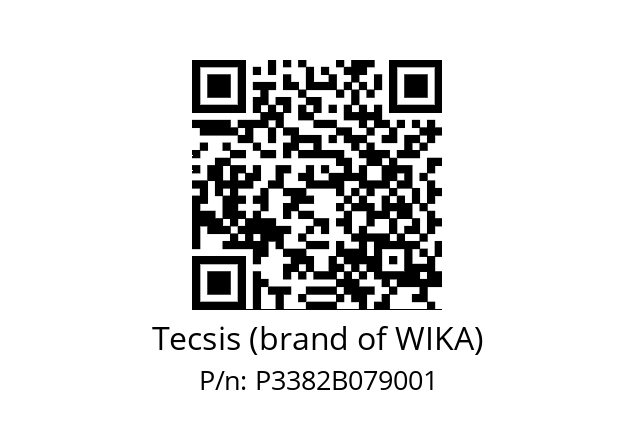   Tecsis (brand of WIKA) P3382B079001