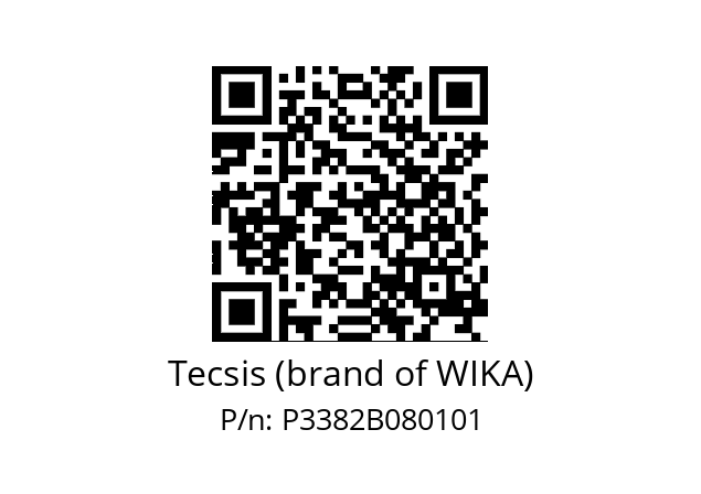   Tecsis (brand of WIKA) P3382B080101