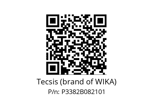   Tecsis (brand of WIKA) P3382B082101