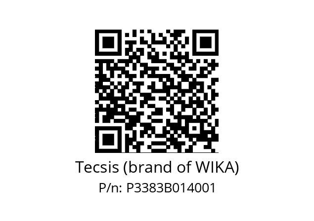   Tecsis (brand of WIKA) P3383B014001