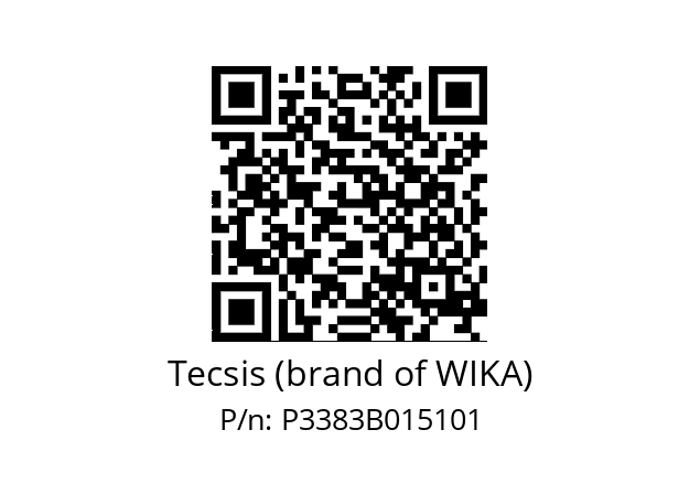   Tecsis (brand of WIKA) P3383B015101