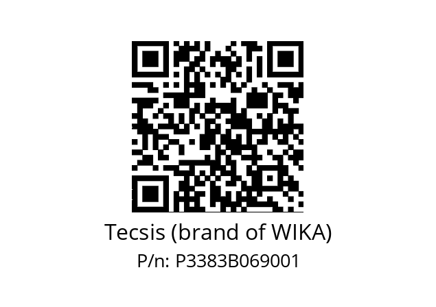   Tecsis (brand of WIKA) P3383B069001