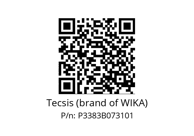   Tecsis (brand of WIKA) P3383B073101