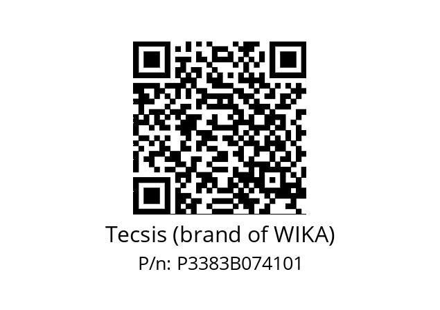   Tecsis (brand of WIKA) P3383B074101