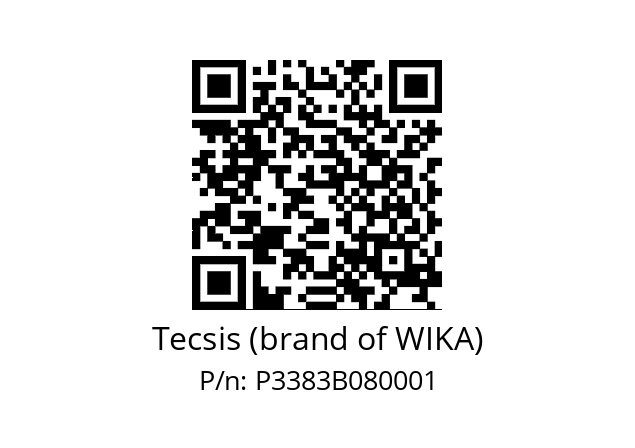   Tecsis (brand of WIKA) P3383B080001