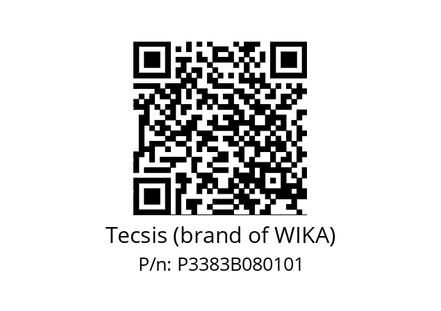   Tecsis (brand of WIKA) P3383B080101