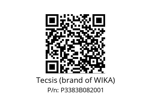   Tecsis (brand of WIKA) P3383B082001