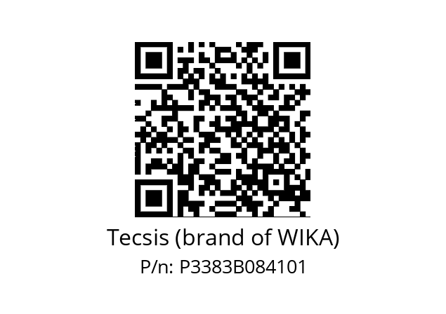   Tecsis (brand of WIKA) P3383B084101