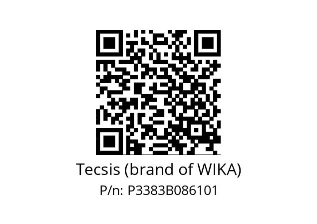   Tecsis (brand of WIKA) P3383B086101