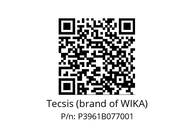   Tecsis (brand of WIKA) P3961B077001