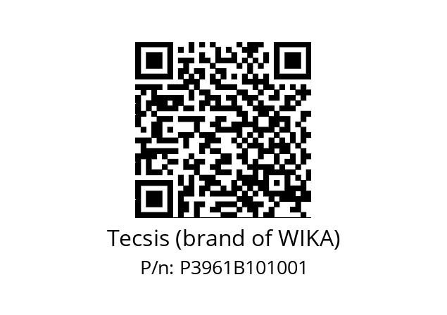   Tecsis (brand of WIKA) P3961B101001