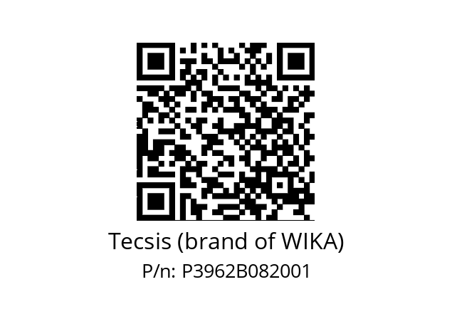   Tecsis (brand of WIKA) P3962B082001