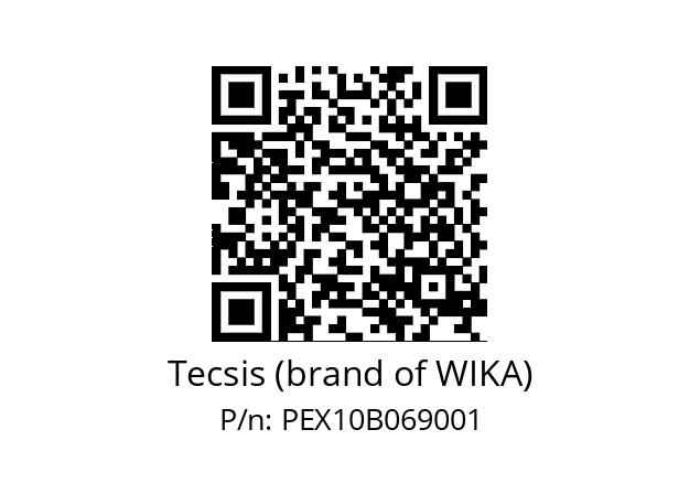   Tecsis (brand of WIKA) PEX10B069001