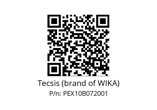   Tecsis (brand of WIKA) PEX10B072001