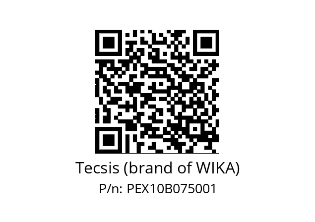   Tecsis (brand of WIKA) PEX10B075001