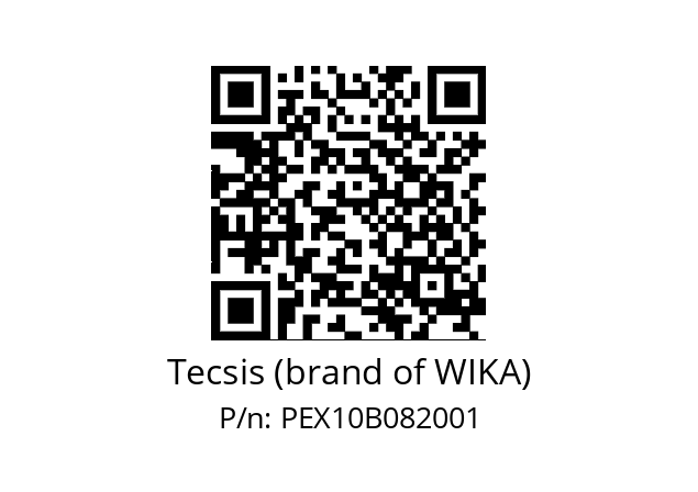   Tecsis (brand of WIKA) PEX10B082001