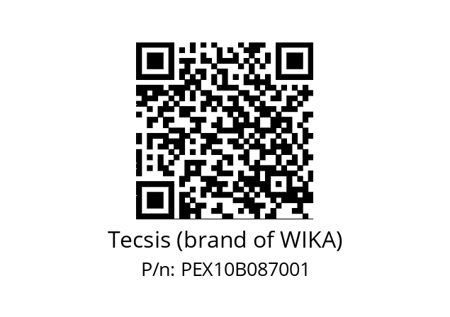   Tecsis (brand of WIKA) PEX10B087001