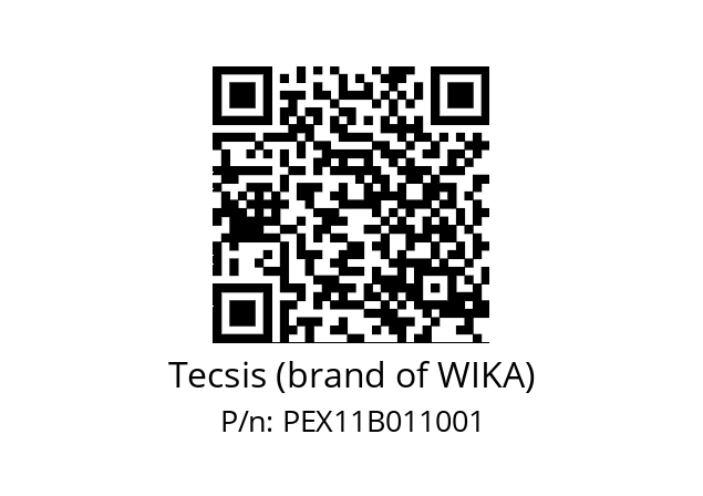   Tecsis (brand of WIKA) PEX11B011001