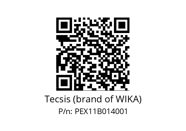   Tecsis (brand of WIKA) PEX11B014001