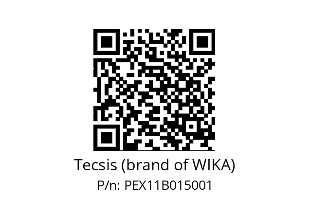   Tecsis (brand of WIKA) PEX11B015001