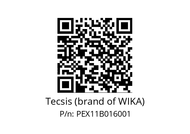   Tecsis (brand of WIKA) PEX11B016001