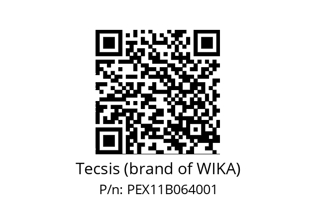   Tecsis (brand of WIKA) PEX11B064001