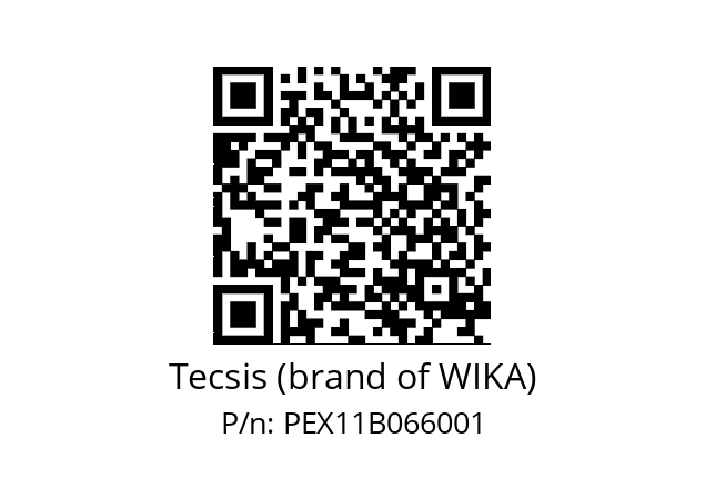   Tecsis (brand of WIKA) PEX11B066001