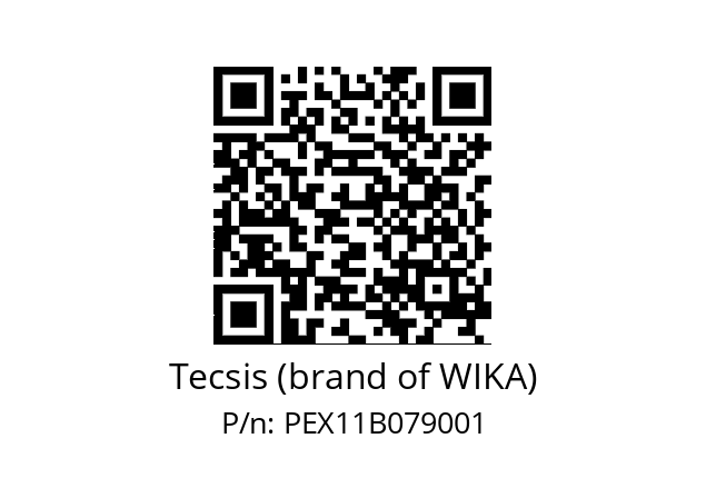   Tecsis (brand of WIKA) PEX11B079001