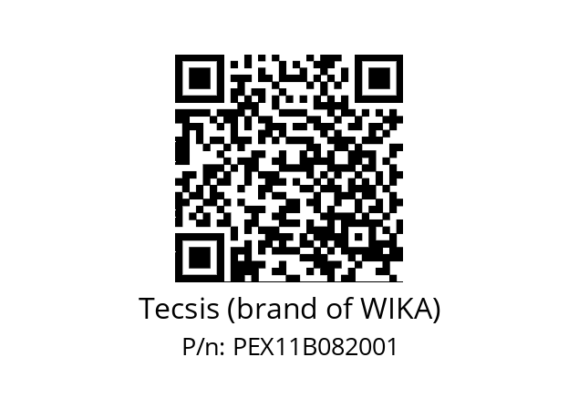   Tecsis (brand of WIKA) PEX11B082001