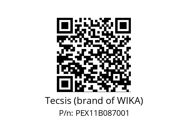   Tecsis (brand of WIKA) PEX11B087001