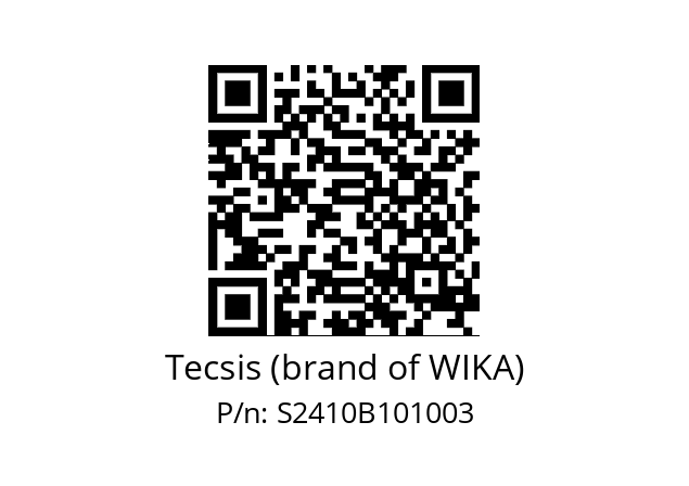   Tecsis (brand of WIKA) S2410B101003