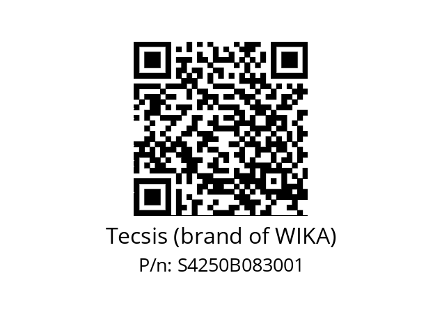   Tecsis (brand of WIKA) S4250B083001