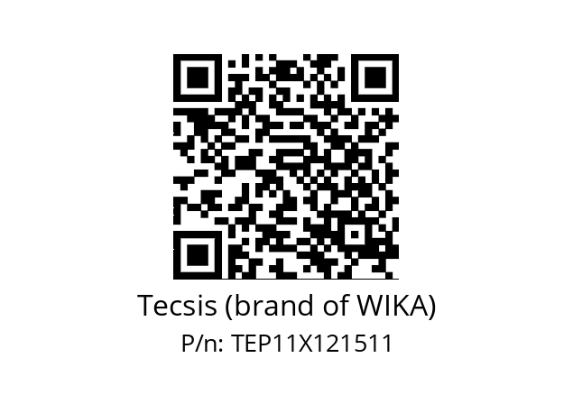   Tecsis (brand of WIKA) TEP11X121511